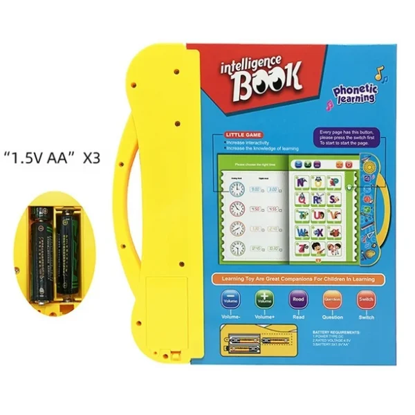 Engage Kids with Educational English Learning Toy: Kids Electronic Book with 1 Pen