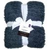 Shearling Blanket, Indigo, King