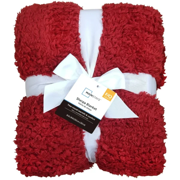 4d7c7b6f-b565-48d1-8d10-7b496510a253.bdb96ccaeb0dc03da8e39e28d94b27d6.jpeg Shearling Blanket, Red, Full/Queen
