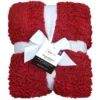 Shearling Blanket, Red, King