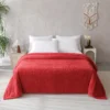 Shearling Blanket, Red, Full/Queen